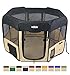 EliteField 2-Door Soft Pet Playpen (2 Year Warranty), Exercise Pen, Multiple Sizes and Colors Available for Dogs, Cats and Other Pets (48