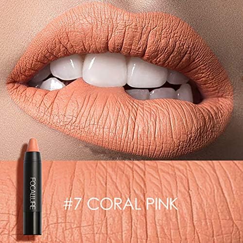 Brave669 Focallure Women Matte Waterproof Long Lasting Lipstick Pen Cosmetics Makeup # 07