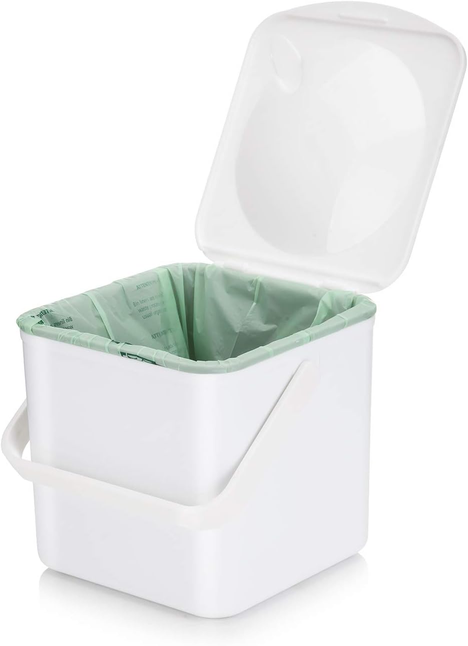 Minky 3.5L Caddy, Kitchen Food Waste Caddy, Recycle Bins for Kitchen Multipurpose Storage Caddy - Image 5