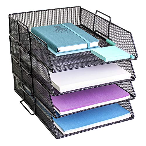 4-Tier-Pack-Stackable-Tray-Office-Desk-Organizer-File-and-Desktop-Holder-for-Paper-Letter-Accessories-Black-Discount-Pack-by-MissionMax