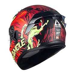 TRIANGLE Dual Visor Full Face Motorcycle Bike