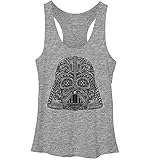 Star Wars Ornate Vader Helmet Womens Graphic Racerback Tank