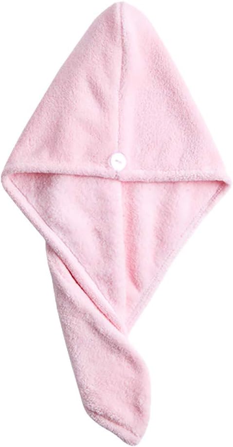 Xisheep Drying Hat,Microfiber Towel Quick Dry Hair Magic Drying Tu Rban Wrap Shower Cap Bathing Hat Bathroom Products, for Home DIY