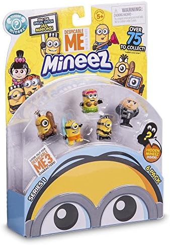 DESPICABLE ME Mineez Deluxe Series 1 Collector Pack (Random Pack Supplied)