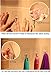 Ninth Five Adhesive Hooks for Hanging Wall Hooks, 22lb Strong Sticky Ceiling Door Hooks, Stainless Steel Transparent Towel Coat Hooks for Home Bathroom Kitchen Outdoor (12)