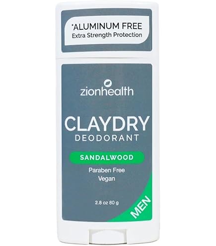 Amazon.com : Zion Health Adama Minerals Clay Dry Deodorant