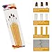MZD8391 5PC Nylon Hair Wooden Art Paint Brush Set for Artist, Watercolor, Acrylics, Oil, Body, Nail, Face Painting