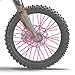 72 Pcs Motorcycle Spoke Skins Covers Coats For 8