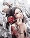 YEESAM ART Paint by Numbers for Adults Kids, Oriental Flower Fairy, Girl 16x20 Inch Linen Canvas Acrylic DIY Number Painting Kits Wall Art Decor Gifts (Without Frame)