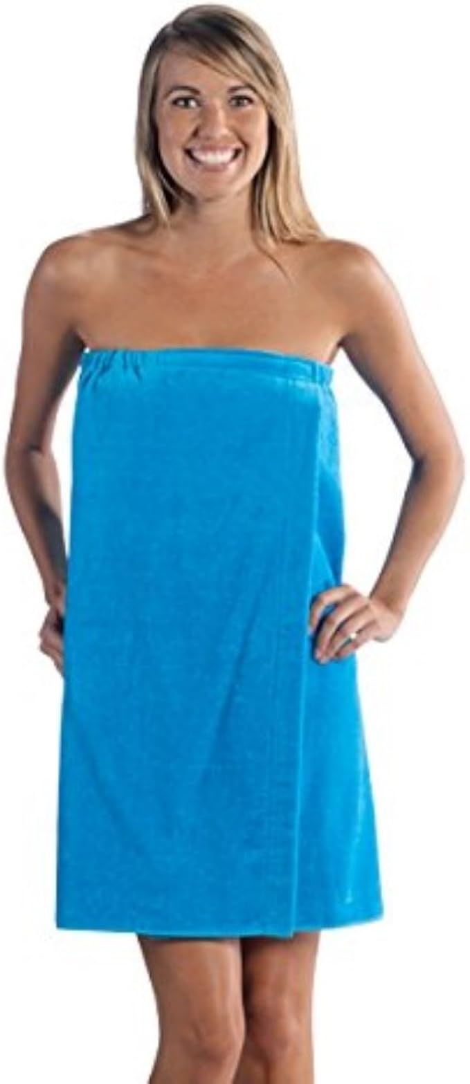 plus size terry wrap