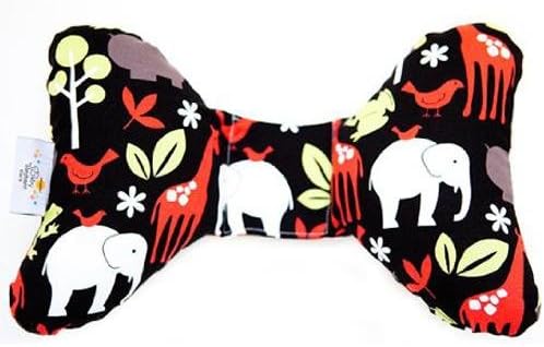 Baby Elephant Ears Head Support Pillow for Car Seat, Stroller, Swing, Bouncer, Changing Table (Zoology)
