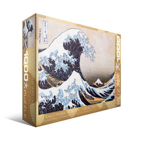 EuroGraphics Great Wave Kanagawa by Hokusai Puzzle (1000-Piece)
