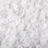 GTIDEA 2000 Pcs Artificial Flowers Silk Rose Petals Wholesale Home Party Ceremony Wedding Decoration White