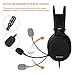 Computer Headphone, ELEGIANT Xbox PS4 Gaming Headset with Noise-Cancelling Mic PC Gaming Headphones, Soft/ Lightweight Design Over-Ear Gaming Headset for Nintendo switch PS4 Xbox PC Laptop Mac-Black