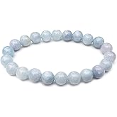 chengmu Stretch Bracelet for Women Men, Natural Gemstone Round Stone Crystal Beads for Beaded Elastic Bracelet