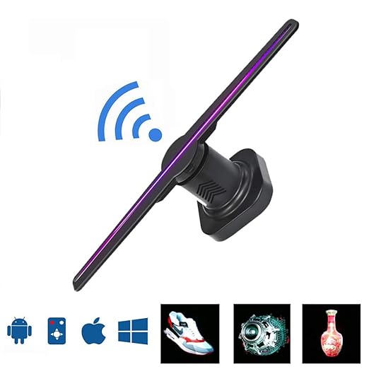 Wansheng Proyector holográfico de LED Holograma portátil ...