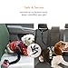 Pettogo 2 Pack Dog Seat Belt, Adjustable Dog Safety Vehicle Seatbelt Fit All Car Headrests, Adjustable Nylon Fabric Vehicle Headrest Restraint Safety Straps for Dogs and Other Pets