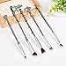 5 makeup brush sets Harry Potter make-up brush metal magic wings eye shadow brush beauty tools