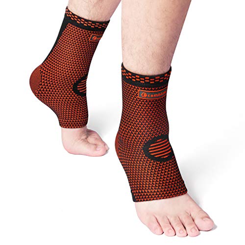 CAMBIVO Ankle Brace Compression Sleeves Support for Women and Men, Plantar Fasciitis Foot Socks with - //medicalbooks.filipinodoctors.org