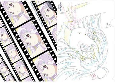 Amazon ガラスの花と壊す世界 劇場 原画クリアファイル リモ アニメ 萌えグッズ 通販