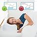 Linenspa Gel Memory Foam Contour Pillow, High Loft, Standard, White