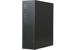 A10 Small Computer Case 7.3L MATX Chassis HTPC PC Case for Desktops with Efficient Cooling Small PC Case