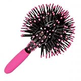 YBeauty Queen 3D Spherical Hot Curling Tangle Free Brush