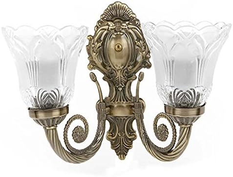 Rck Products Imported Antique Double Wall Light(Wall Hanging Double Lamp In Antique Design )