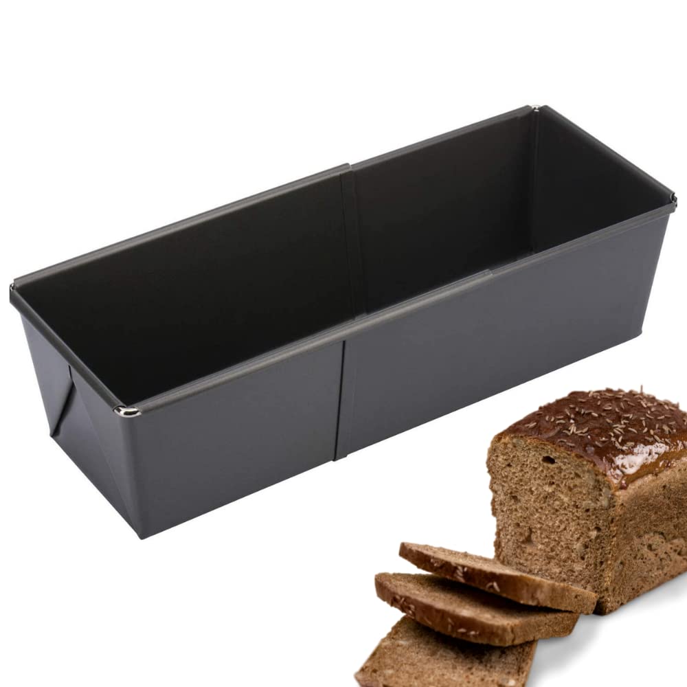 Westmark Bread Baking Tin, Extendable, Cold-Formed Steel, Back Meister, Anthracite, 32932270