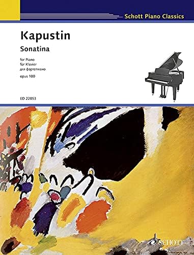 Hal Leonard Kapustin- Eight Concert Studies, Op. 40- Piano