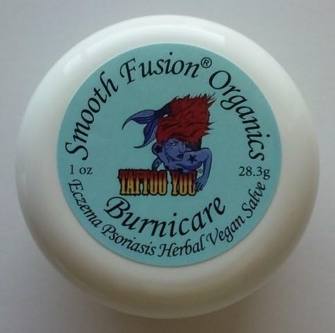Tattoo You Organics Organic Herbal Vegan Salve 1oz | 28.3g Jar, Do you have Eczema, Psoriasis? An Organic Salve Ointment is Better than a Lotion or Cream