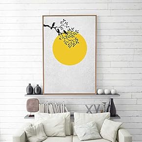 SIGNFORD Framed Canvas Home Artwork Decoration Abstract Simple...