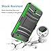 Njjex for Galaxy Mega 6.3 Case， [Ngate] Armor Swivel Locking Holster Belt Clip Kickstand Heavy Defender Full Body Carrying Phone Case Cover for Samsung Galaxy Mega 6.3 i9200/i9205/i527 [Green]