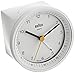 Braun BNC007WHWH Classic Light Analog Quartz Alarm Clock