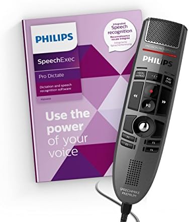 Philips LFH-3500 Speechmike Microphone with Nuance Dragon Speech Recognition Software