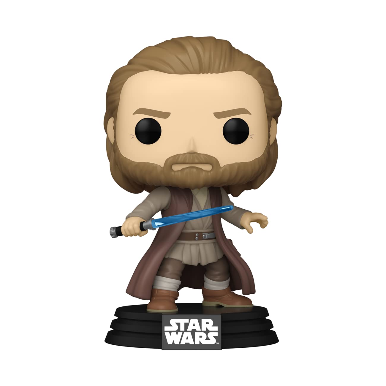 Funko POP! Vinyl: Obi-Wan Kenobi Battle Pose - Jasper - Star Wars - Collectable Vinyl Figure - Gift Idea - Official Merchandise - Toys for Kids & Adults - TV Fans - Model Figure for Collectors