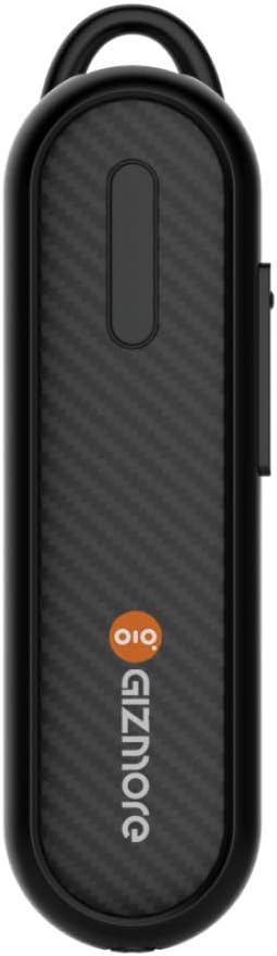 GIZMORE Bass Bluetooth Headset with A2DP Mono Audio Streaming & 3.7V / 80mAh (Black)