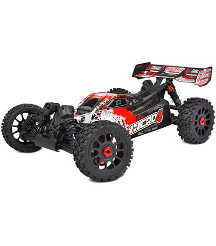 Voiture RC Corally Asuga XLR 6S RTR Brushless - Rouge - Neuf C-00288-R