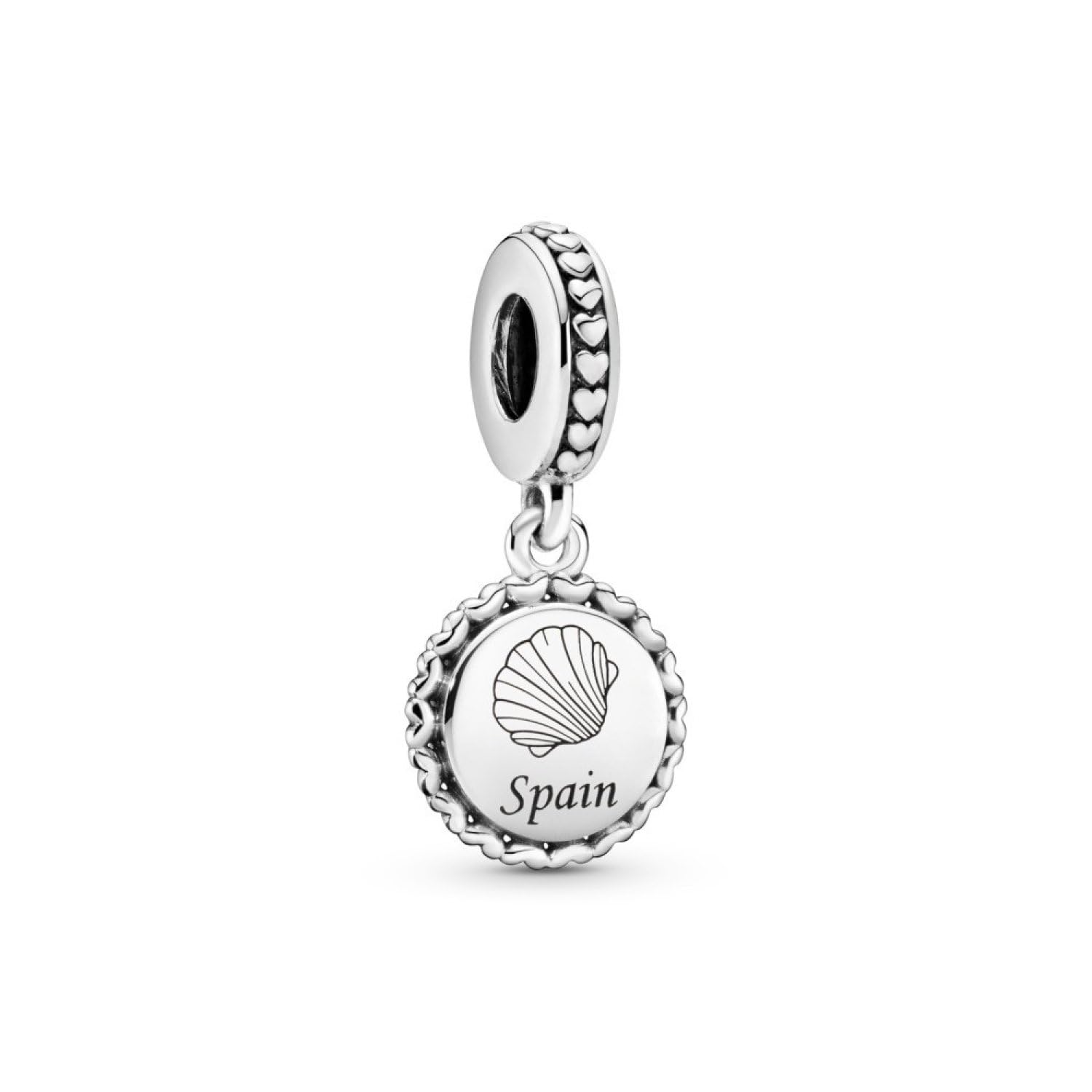 Pendant charm Spain 792018C00_E027 woman silver, one size, stainless steel, No gem, taille unique, Stainless Steel, No Gemstone