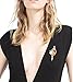 Tagoo Little Ballet Girl Rhinestone Crystle Pin Brooch for Bridal or Wedding