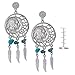 American Coin Treasures Dream Catcher Buffalo Nickel Post Coin Earrings