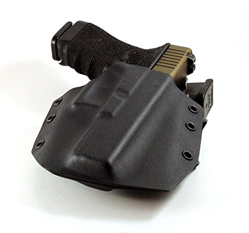 GunfightersINC Ronin OWB Holster for Glock 17/22/31, Black (Right)