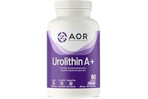 AOR - Urolithin A+ 90 Capsules 30-Day Supply - With NMN, Resveratrol and Spermidine - A Synergistic Combination for Energy an