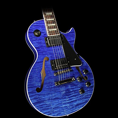 Buy Gibson ESLes Paul SemiHollowbody Electric Guitar Blue Stain Online at desertcartEGYPT