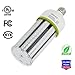 30W LED Corn Light Bulb, Standard E26 Base, 5400 Lumens, 5000K Daylight, IP64 Waterproof Outdoor Indoor Area Lighting, JESLED100 watt led equivalent, Replacement for 100watt Metal Halide HID, CFL, HPS