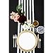 ArtOFabric Decorative Cotton 1 Inch Black and White Stripped Table Runner. 12