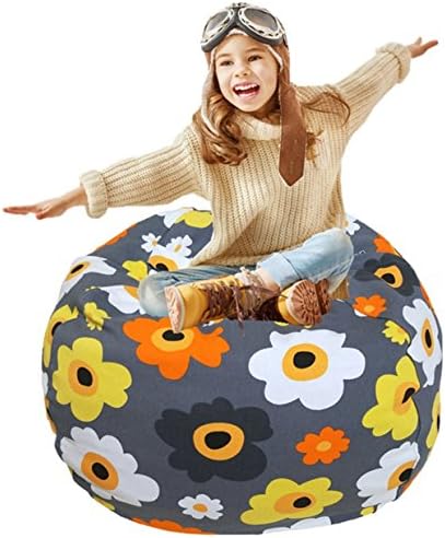 Extra Large Storage Bean Bag | Kids Bean Bag | Stuffed Toy Storage | Bean Bag Chair | Stuffed Storage Bag | Plush Toy Organizer | Perfect Storage Solutions | Creative Solution for Kids