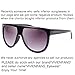 VIVIENFANG Women Classic Flat Top Aviator Polarized Sunglasses Designer Ombre Boyfriend Shades P1835A Black