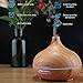 ARCHEER Essential Oil Diffuser, 300ml Cool Mist Humidifier with Color Changing LED Lights Ultrasonic Aroma Diffuser for Office Home Bedroom Living Room Study Yoga Spa, Baby Room