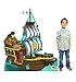 Advanced Graphics Bucky Pirate Ship Life Size Cardboard Cutout Standup - Disney Junior's Jake and The Never Land Pirates
